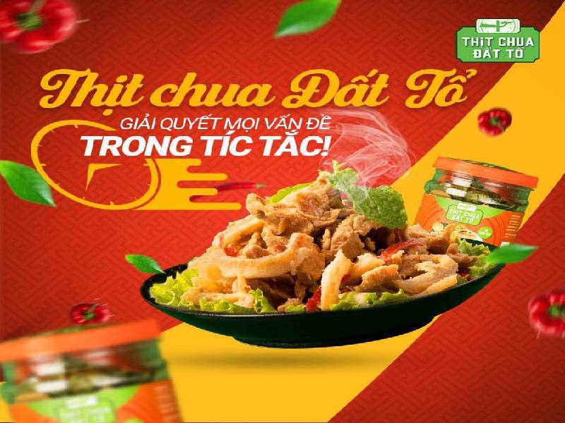 Thịt chua Đất Tổ - Ngon, sạch, tiện lợi