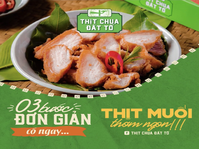 Thịt muối chế biến dễ dàng