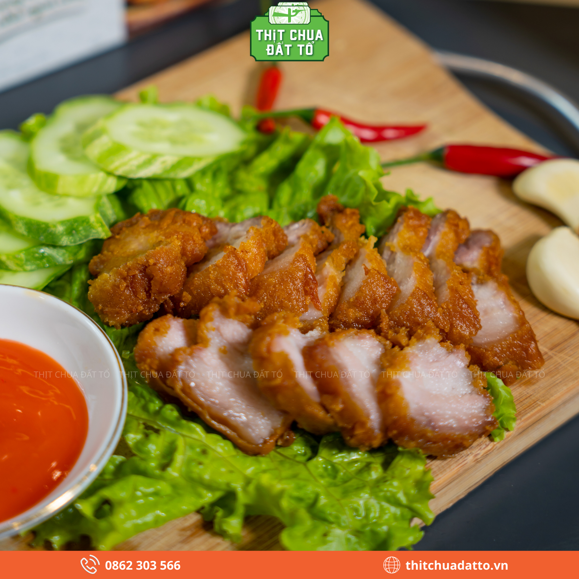 Bữa cơm ngày hè thêm hấp dẫn với Thịt muối và Cá thính Đất Tổ