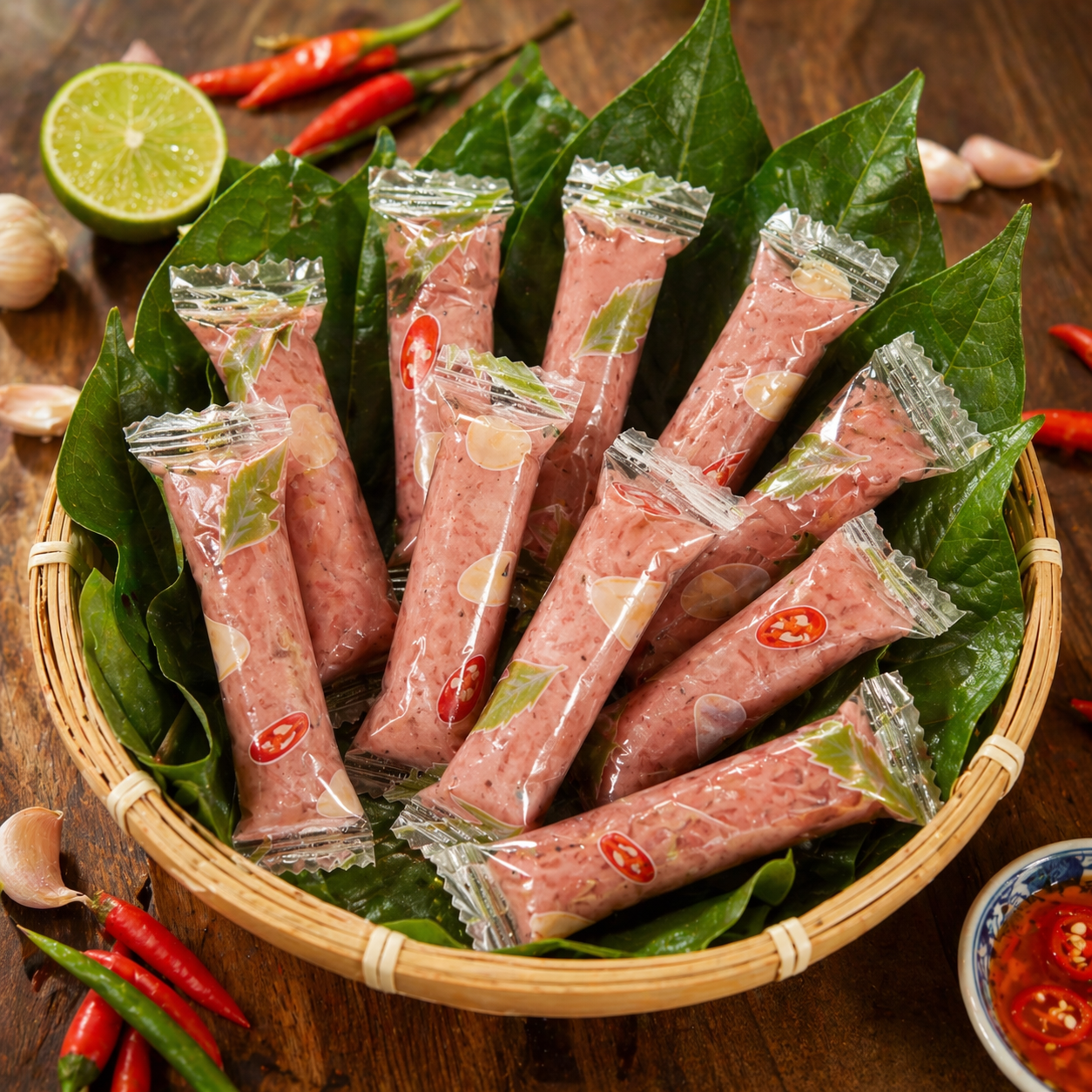 Nem chua Đất Tổ – Món ăn “cứu cánh” cho mọi cuộc vui