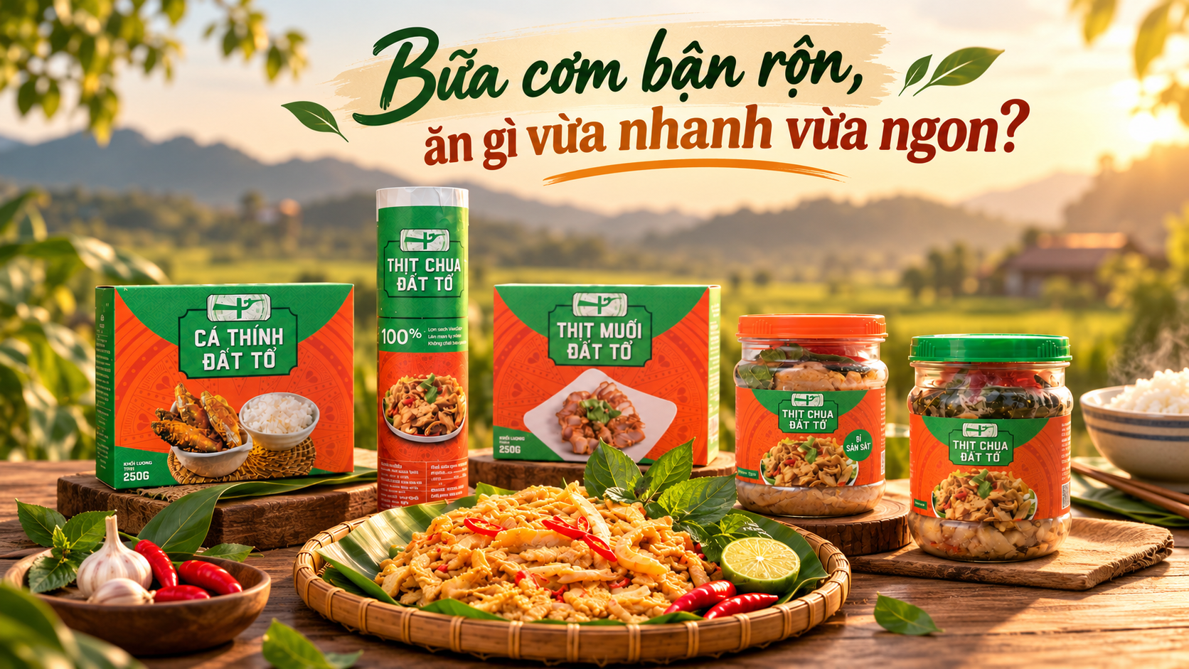 Bữa cơm bận rộn, ăn gì vừa nhanh vừa ngon?